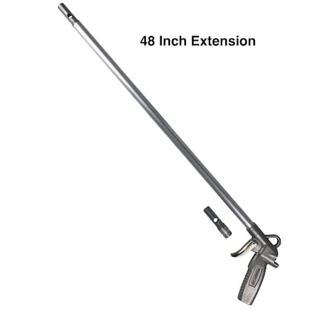 Primefit Industrial Blowgun w 48-in. Extension and 2 Hi Flow Tips XBG6048